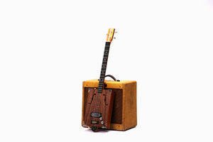 Black Walnut Jack Cigar Box Guitar