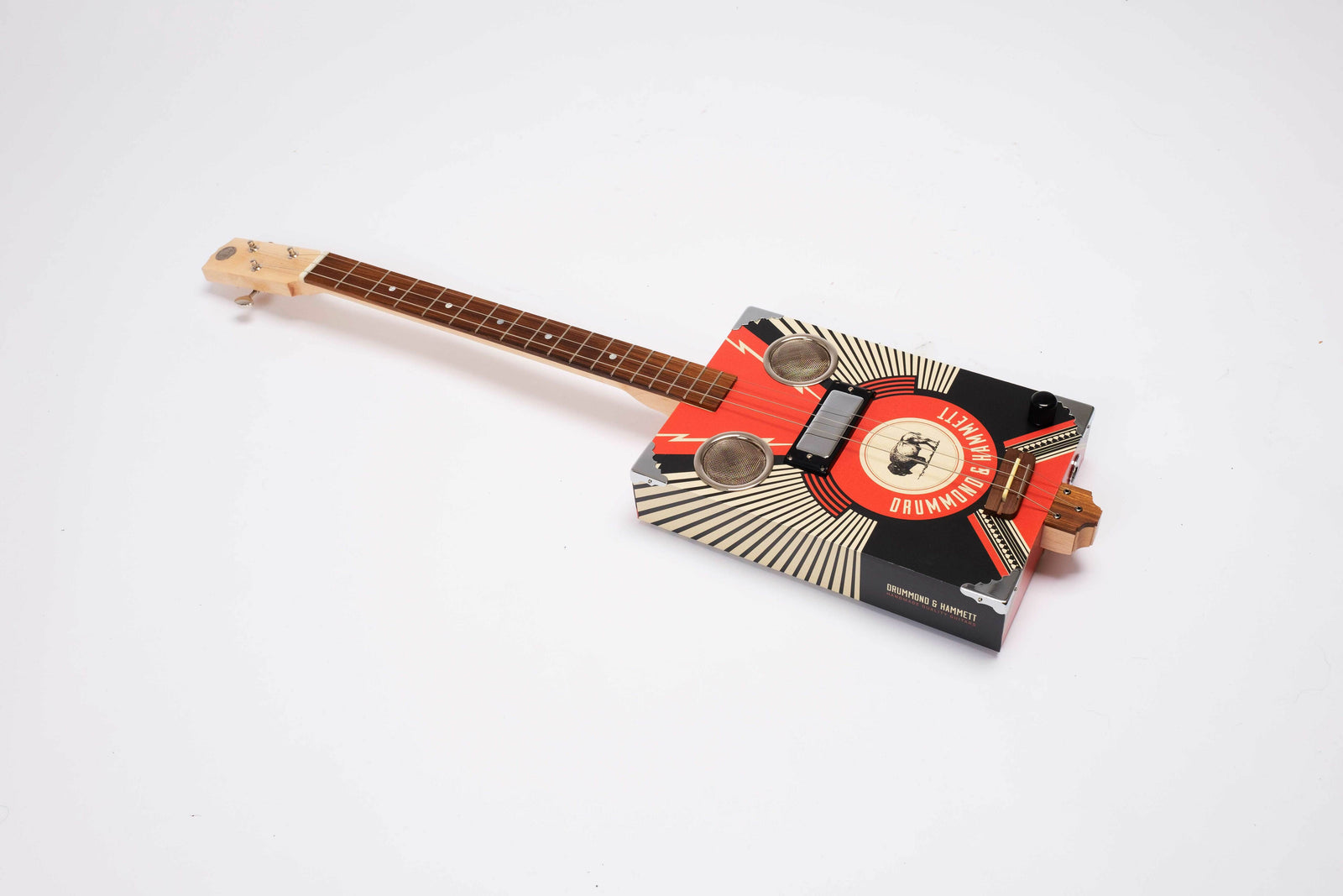 Heavy Lightnin' Cigar Box Guitar
