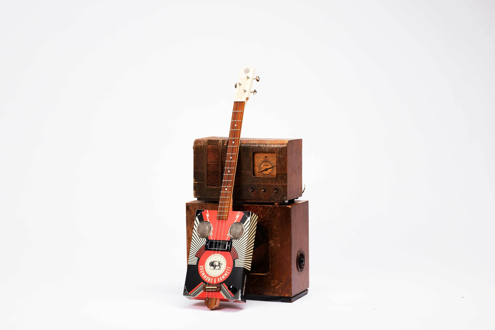 Heavy Lightnin' Cigar Box Guitar