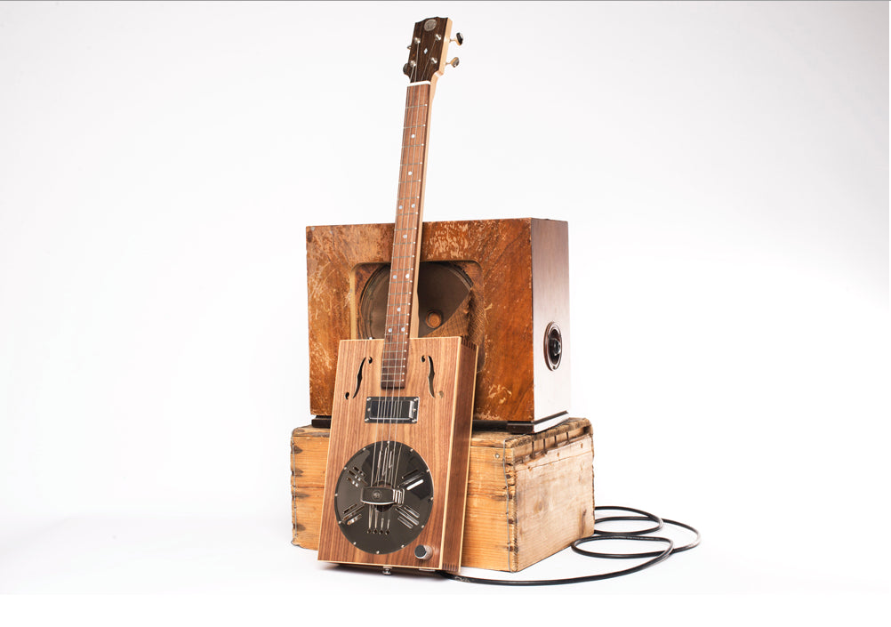 Resophonic Cigar Box Guitar