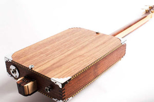 Black Walnut Jack Cigar Box Guitar