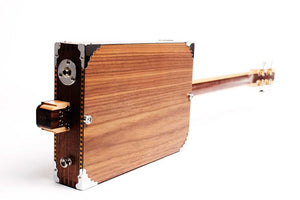 Black Walnut Jack Cigar Box Guitar